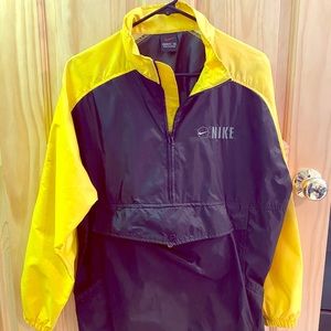Black & Yellow Nike Windbreaker